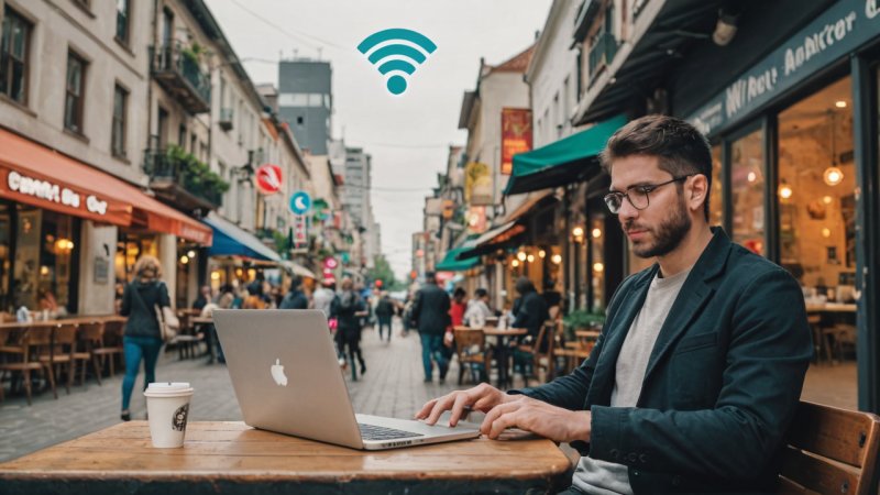 free Wi-Fi, travel tips, connect while traveling, budget travel, internet access
