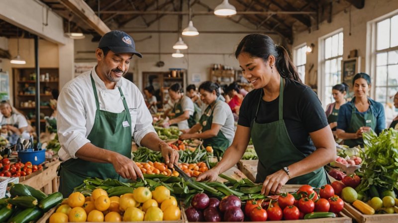 sustainable travel, local cuisine, eco-friendly dining, farm-to-table, food waste, community-supported agriculture, cooking classes
