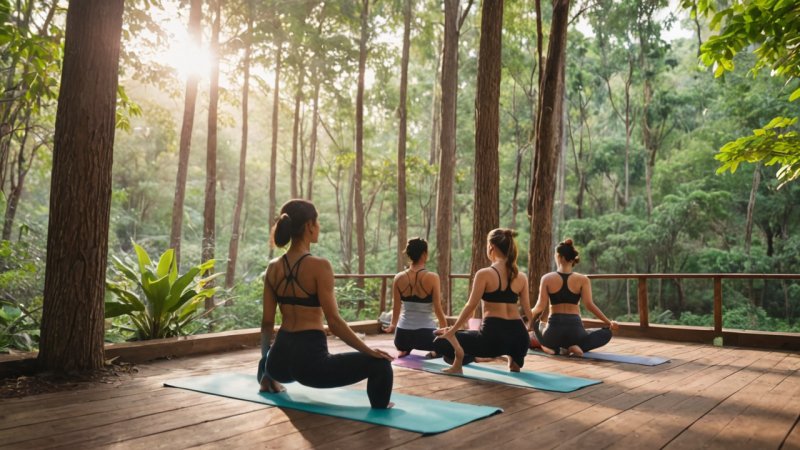 group retreats, community connection, personal growth, wellness retreats, shared experiences, healing
