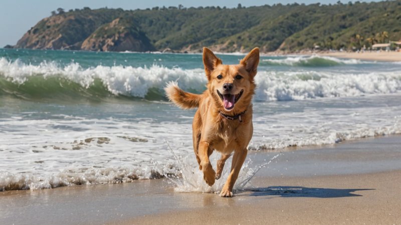pet-friendly beaches, dog beaches, travel with pets, dog safety at the beach, vacation with dogs