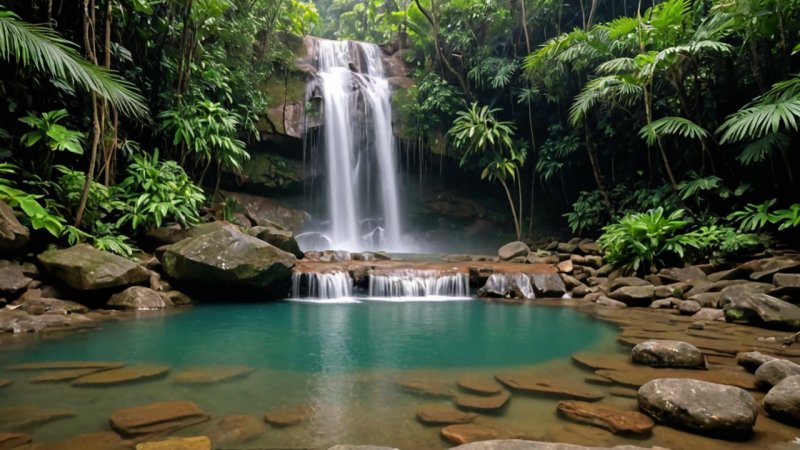 Hidden waterfalls, Southeast Asia, travel tips, adventure, nature, Tad Yuang, Klong Plu, Gitgit, Langsi