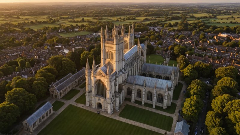Winchester Cathedral, Medieval architecture, Historical landmarks, Gothic design, England travel, Winchester history, Jane Austen, Cathedral tours