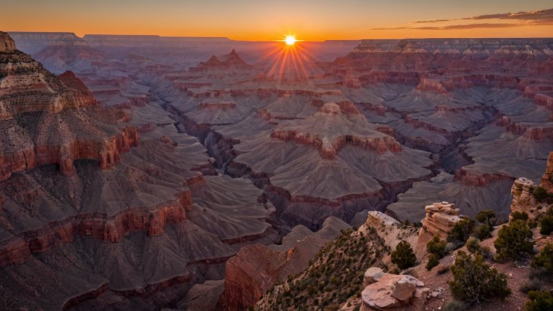 Grand Canyon, sunrise, sunset, photography, travel tips, scenic views