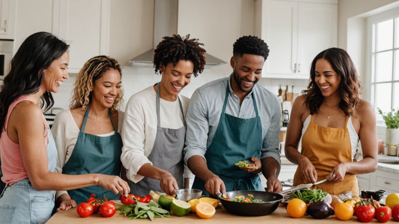 group cooking classes, wellness retreats, cultural immersion, social bonding, health benefits, travel experiences, culinary tourism