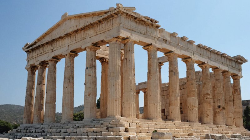 Ancient Greece, architecture, Parthenon, Temple of Zeus, Theatre of Epidaurus, Delphi, Acropolis