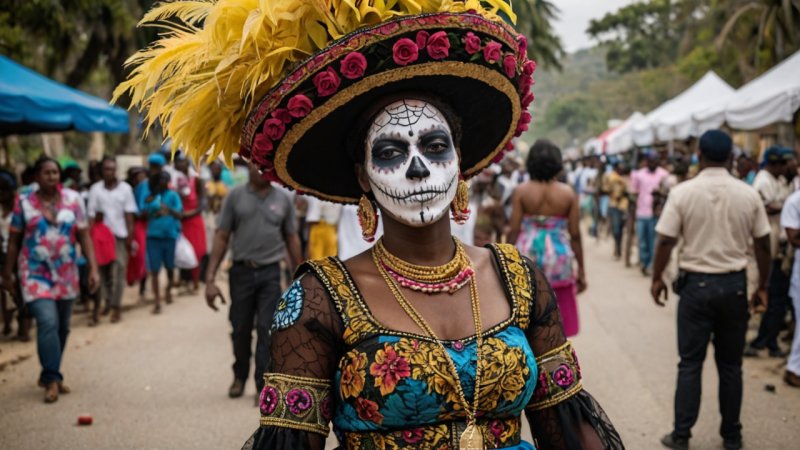 Festival of the Dead, Haiti, Vodou, cultural celebration, remembrance, Gede, community unity, ancestral traditions