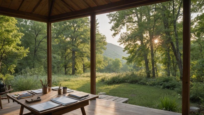 wellness retreats, artist retreats, creativity, inspiration, art workshops, nature retreats, artistic growth