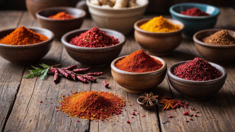 saffron, sumac, Silk Road spices, culinary comparison, flavor profiles, health benefits, cooking tips, Middle Eastern cuisine
