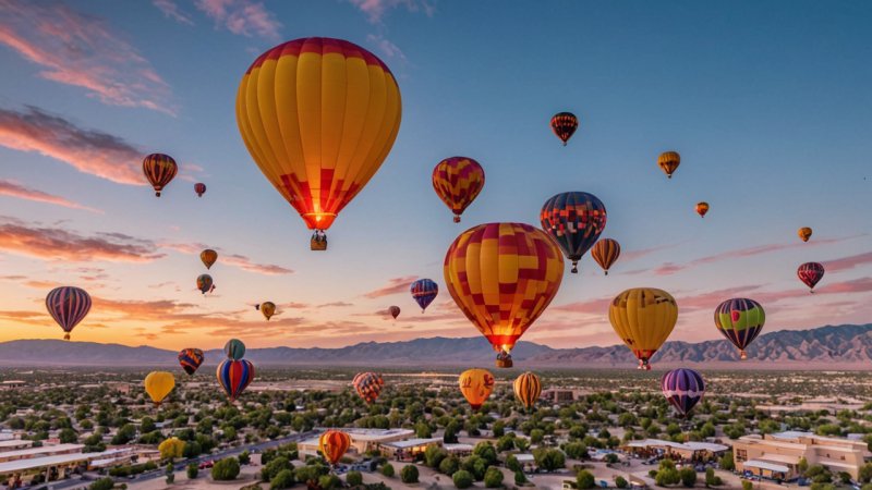 Albuquerque, Balloon Fiesta, New Mexico, travel, festivals