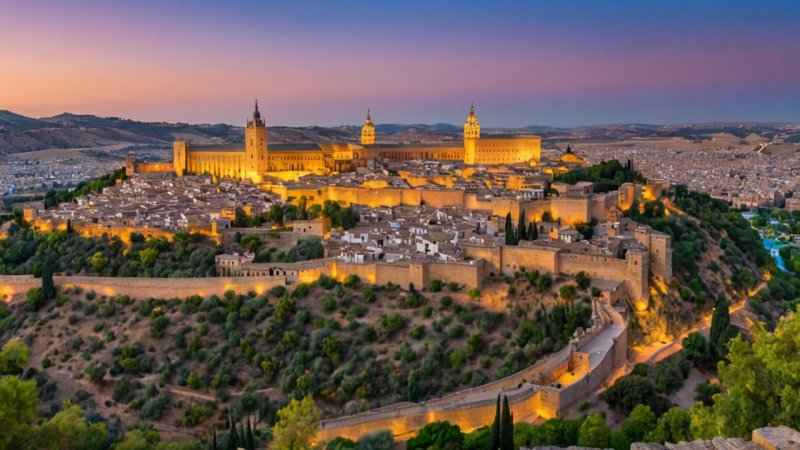 Toledo, Spain, historical landmarks, travel guide, cultural experiences, Alcázar, Toledo Cathedral, Jewish Quarter, El Greco, Tagus River
