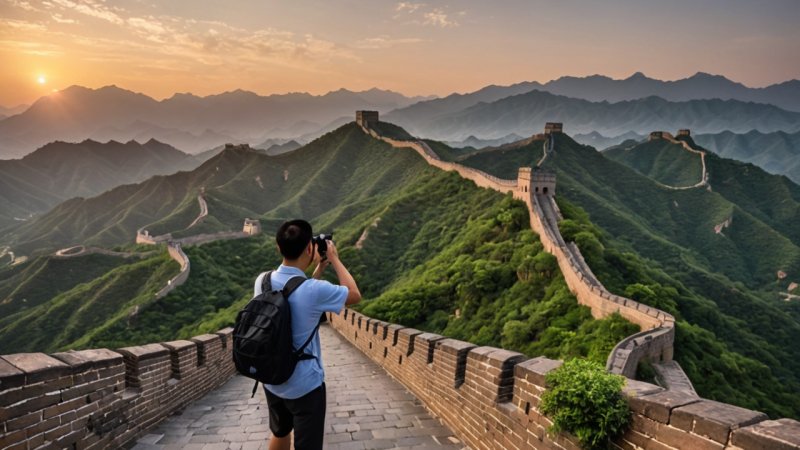 Great Wall of China, travel photography, photography tips, scenic locations, historical sites, cultural heritage, landscape photography, unique experiences
