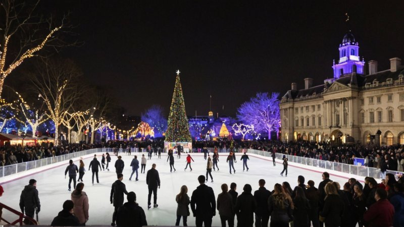 Winter Wonderland, London, Christmas, festive celebrations, ice skating, holiday markets, family activities, seasonal treats