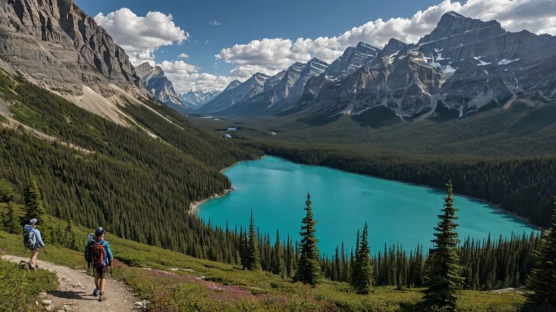 Canadian Rockies, hiking trails, adventure travel, outdoor activities, nature exploration