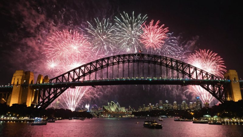 Sydney New Year's Eve fireworks, Sydney Harbour, Opera House, family-friendly events, cruise, midnight countdown, safety tips, planning ahead