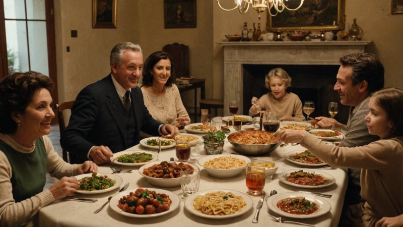 Italian family culture, family traditions in Italy, role of family in society, Italian celebrations, family values Italy