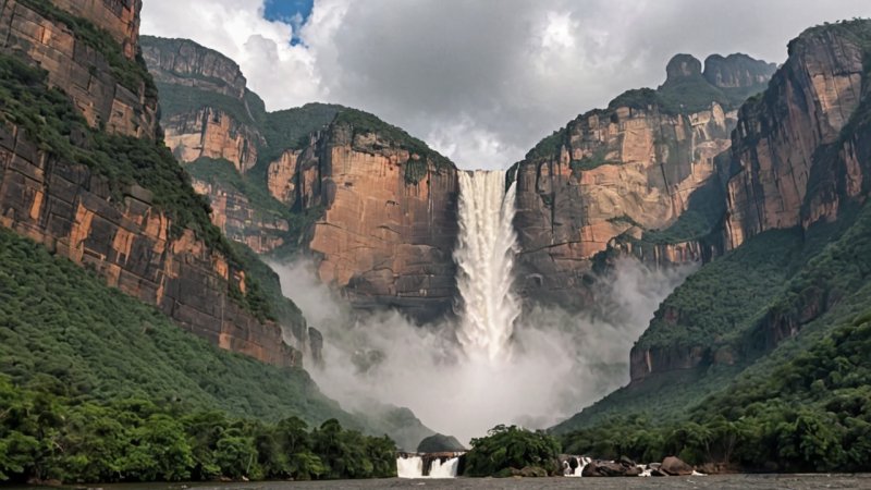 Angel Falls, Niagara Falls, travel comparison, waterfalls in Asia, nature travel, adventure travel, cultural significance, scenic beauty