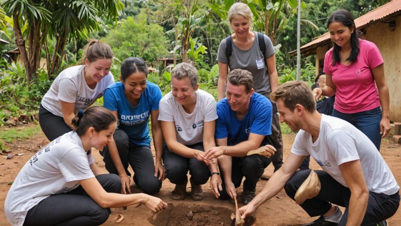 volunteer work, local partnerships, cultural exchange, sustainable volunteering, community engagement