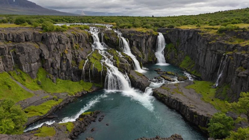 Iceland, Westfjords, Dynjandi, Hraunfossar, waterfalls, travel guide, hidden gems, nature, adventure, family-friendly, scenic views, hiking, photography