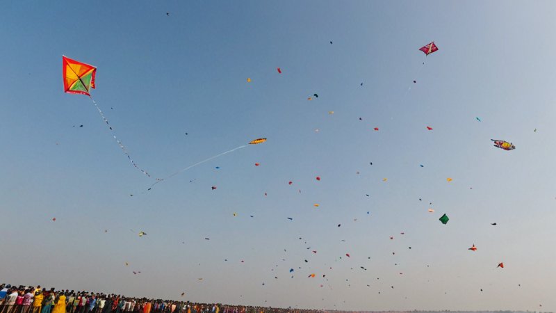 Kite Festival, Gujarat, kite flying, cultural event, Ahmedabad, kite fighting, food stalls, travel advice